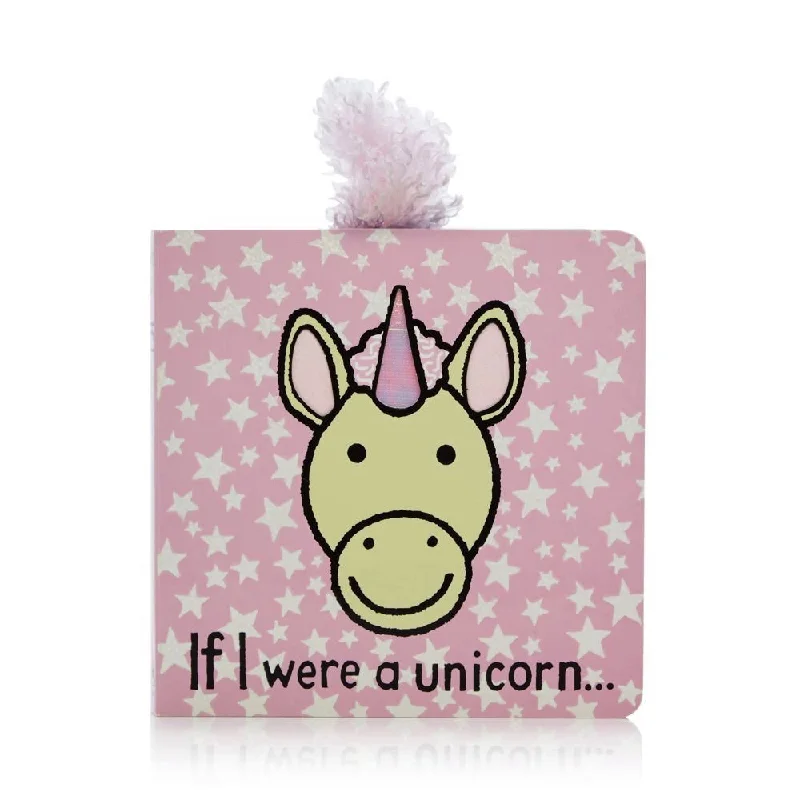 Fluffy and comforting Jellycat superior materialsIf I Were A Unicorn Book