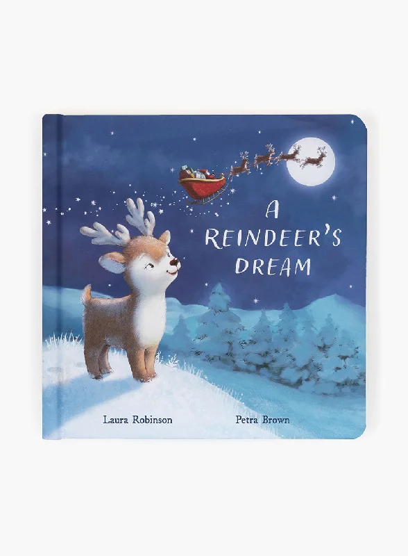 Cuddly and snuggly Jellycat snuggle partnersJellycat A Reindeer's Dream Book