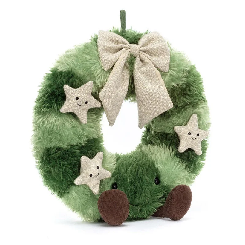 Huggable and charming Jellycat beloved by all ages.Jellycat Amuseables Nordic Spruce Wreath Plush Huggable and charming Jellycat beloved by all ages.Jellycat Amuseables Nordic Spruce Wreath Plush