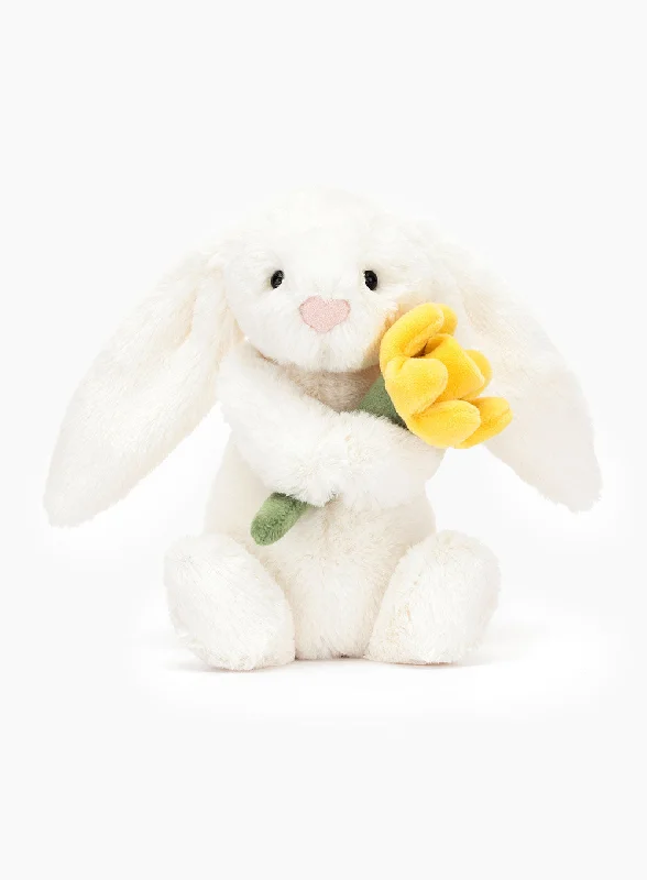 Fluffy and charming Jellycat itemsJellycat Bashful Bunny With Daffodil