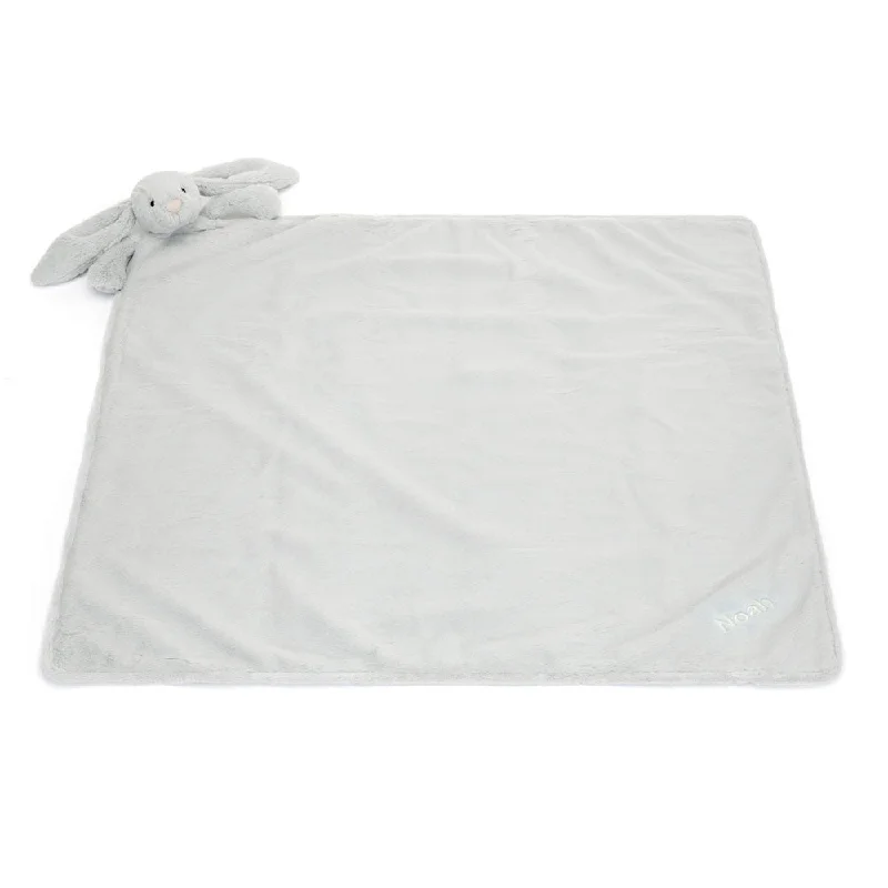 Fluffy and charming Jellycat itemsJellycat Bashful Silver Bunny Blanket