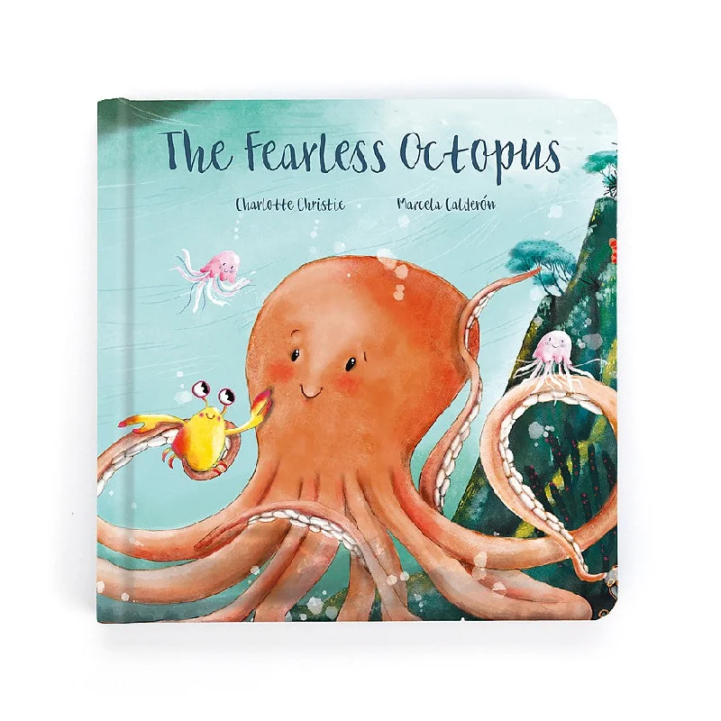 Plush and comforting Jellycat figuresJellycat | Book | The Fearless Octopus Book (Odell) Plush and comforting Jellycat figuresJellycat | Book | The Fearless Octopus Book (Odell)