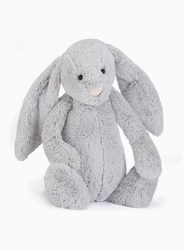 Cozy and gentle Jellycat attention to detailJellycat Huge Bashful Bunny in Silver