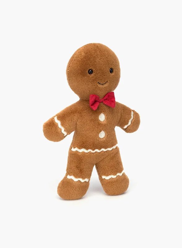 Plush and comforting Jellycat figuresJellycat Medium Jolly Gingerbread Fred