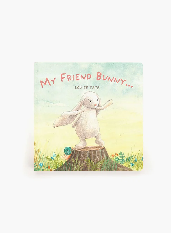 Huggable and charming Jellycat beloved by all ages.Jellycat My Friend Bunny Book