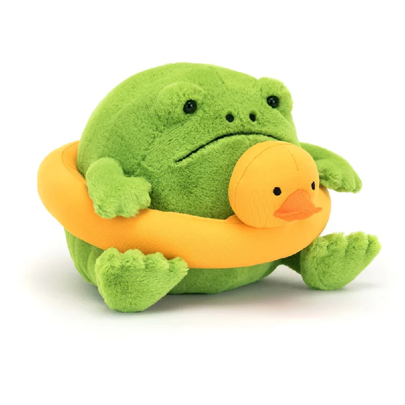 Cuddly and endearing Jellycat timeless appealJellycat | Ricky Rain Frog Rubber Duck Ring Cuddly and endearing Jellycat timeless appealJellycat | Ricky Rain Frog Rubber Duck Ring