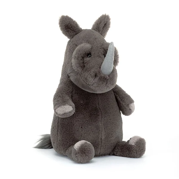 Cuddly and endearing Jellycat timeless appealJellycat Roderick Rhinoceros Plush