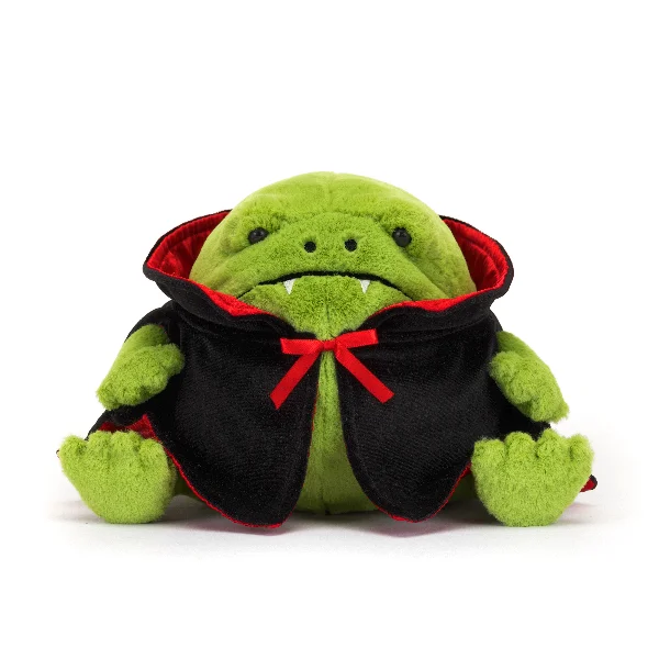 Fluffy and comforting Jellycat superior materialsJellycat Vampire Ricky Rain Frog Plush