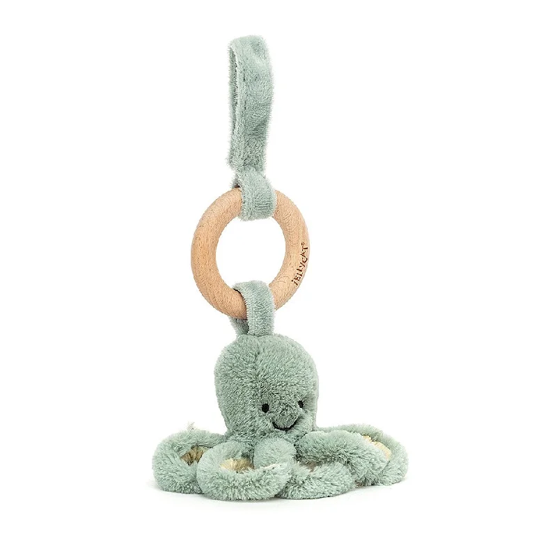 Adorable and gentle Jellycat friendsJellycat | Wooden Ring Toy | Odyssey Octopus