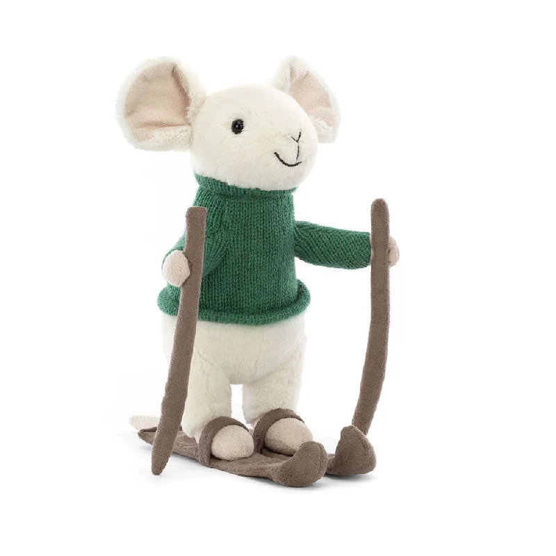 Soft and endearing Jellycat plushiesMER3S Merry Mouse Skiing