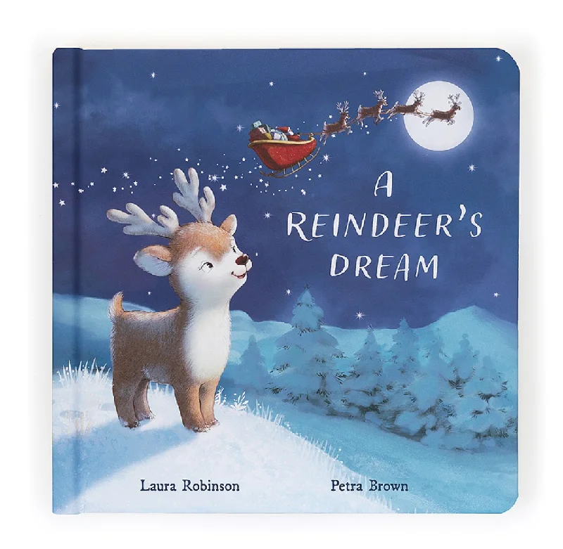 Soft and endearing Jellycat plushiesMitzi Reindeer's Dream Book