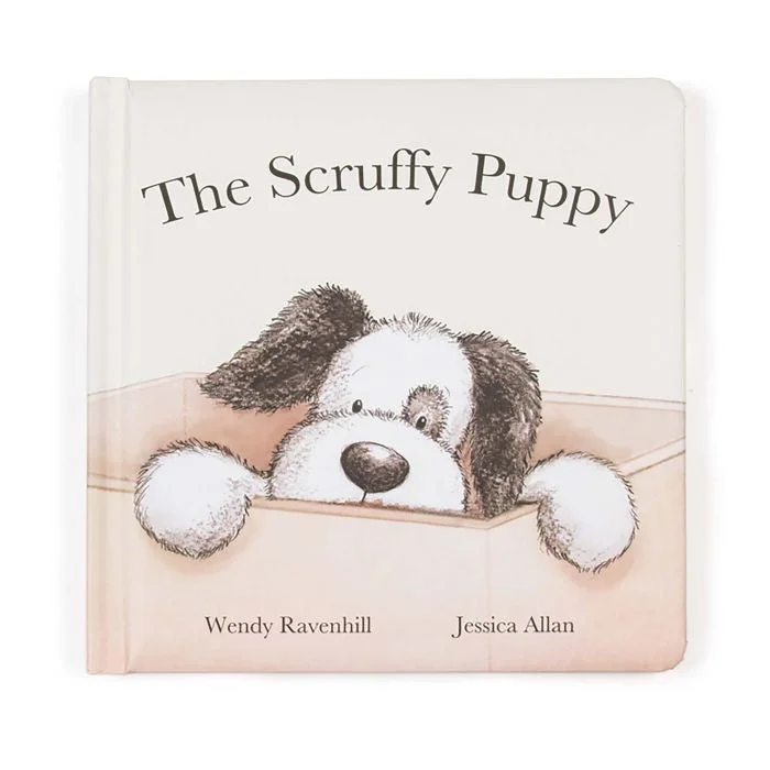 Cuddly and endearing Jellycat timeless appealScruffy Puppy Book