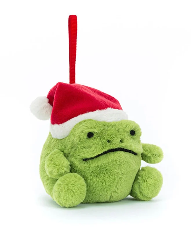 Adorable and plush Jellycat emotional support friendsRicky Rainfrog Decoration