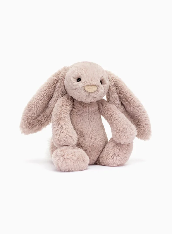 Cuddly and endearing Jellycat timeless appealRosa Luxe Jellycat Medium Bashful Bunny