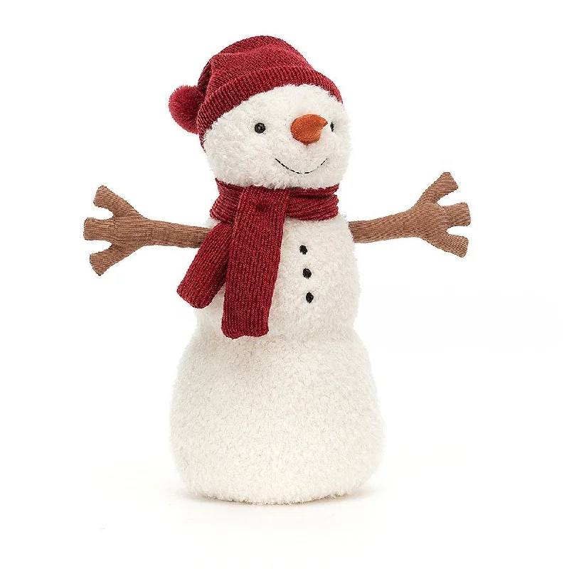 Huggable and sweet Jellycat all-around favoritesSWM2LT Teddy Snowman Large