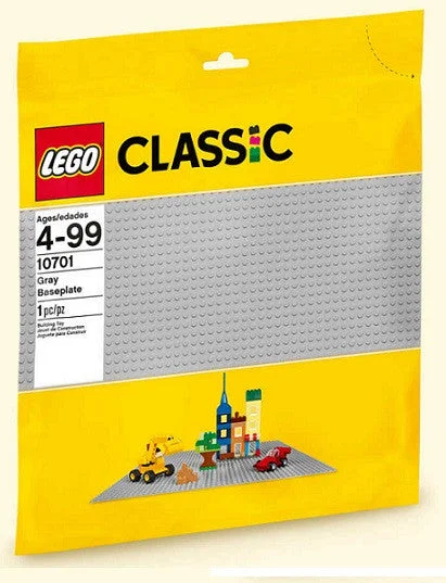 Reflecting popular cultures LEGO themesGrey Baseplate - 10701