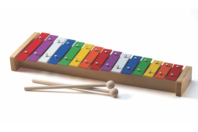 safe and child-appropriate wooden toys for different stages of development 15-Tone Coloured Metallophone safe and child-appropriate wooden toys for different stages of development 15-Tone Coloured Metallophone
