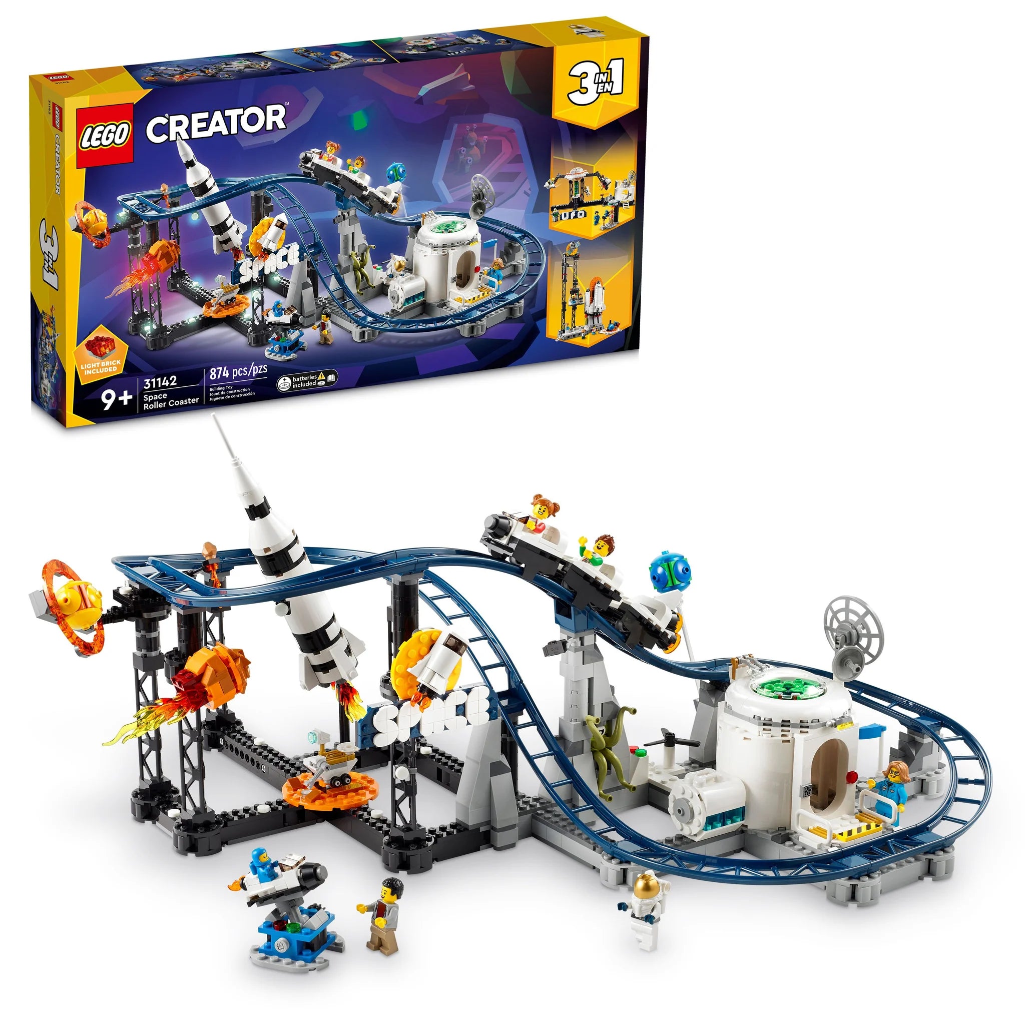 Gender-neutral LEGO toys31142 Space Roller Coaster LEGO