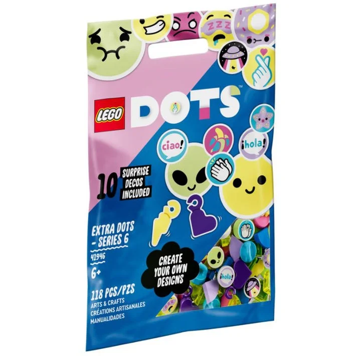 Stress-relieving LEGO buildingExtra DOTS Series 6 - 41946