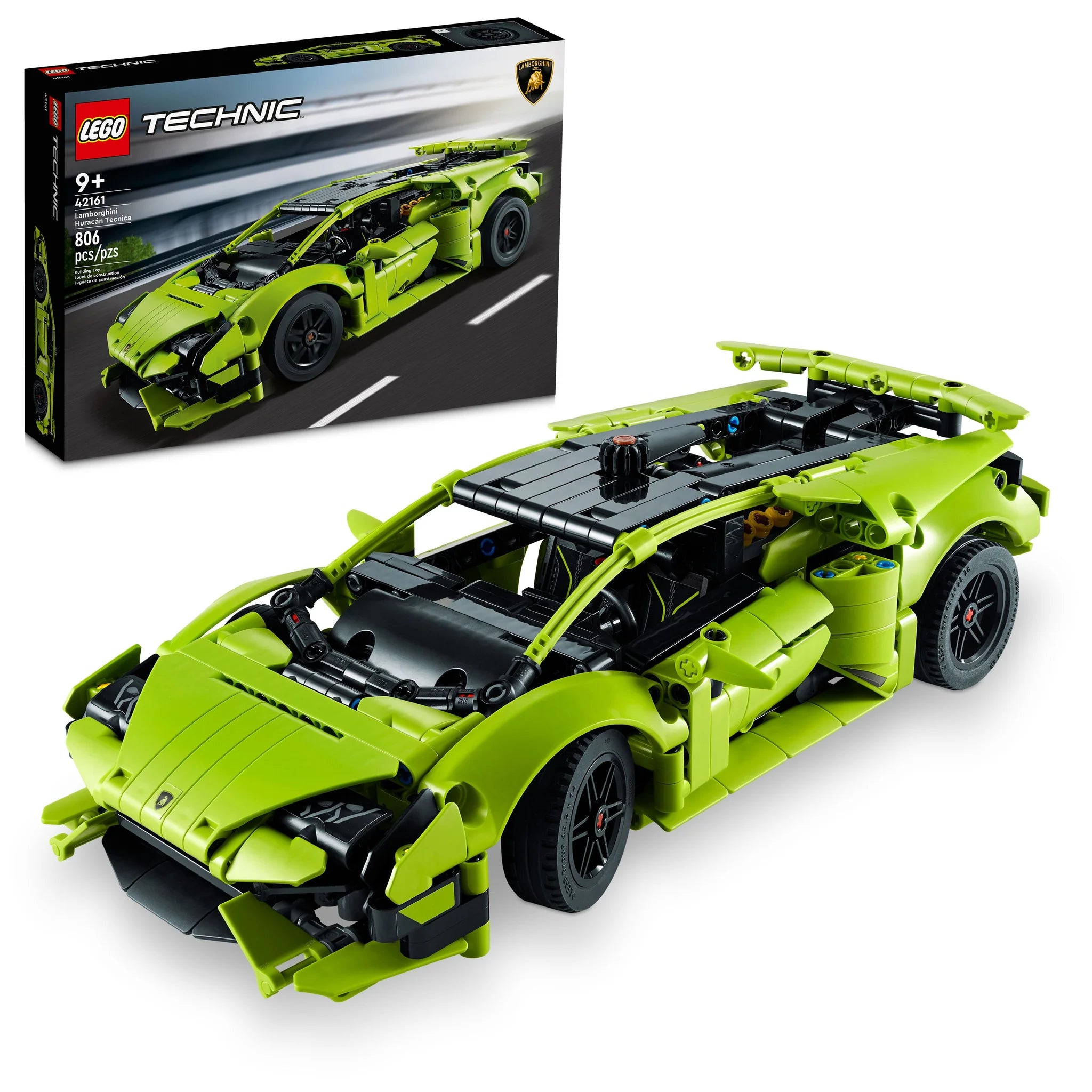 Encouraging hand-eye coordination LEGO42161 Lamborghini Huracán Tecnica LEGO