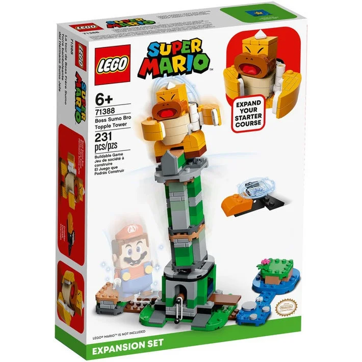 Engagement-boosting LEGO activitiesBoss Sumo Bro Topple Tower Expansion Set -71388