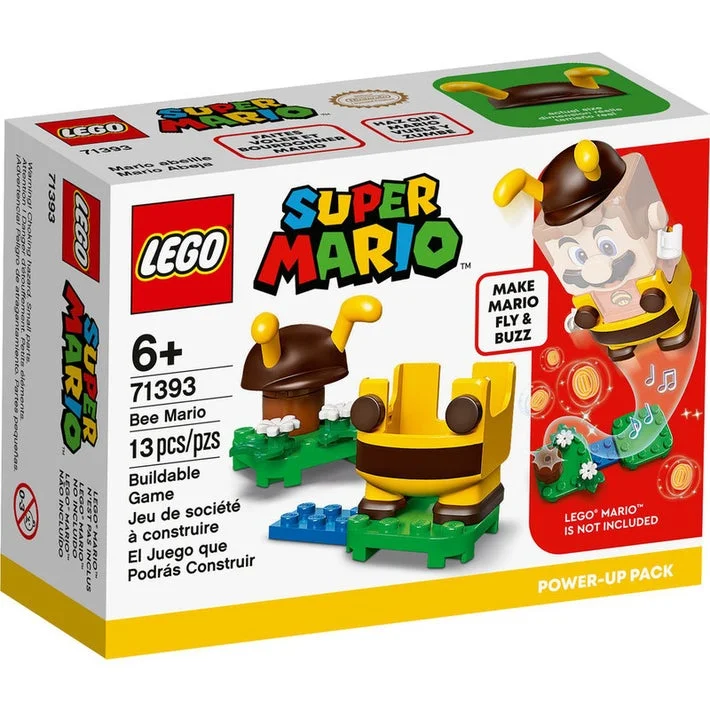 Non-toxic and safe LEGO toysBee Mario Power-Up Pack - 71393