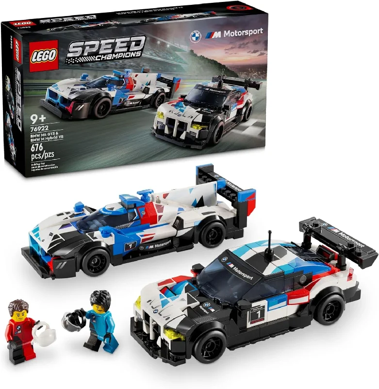 Offering endless joy LEGO76922 BMW M4 GT3 & BMW M Hybrid V8 Race Cars LEGO
