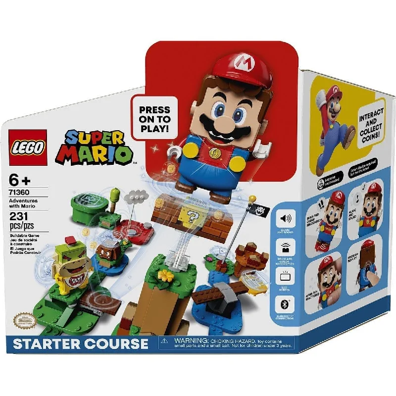 Promoting critical thinking LEGO challengesAdventure with Mario Starter Course 71360, Lego Super Mario, Ages 6+