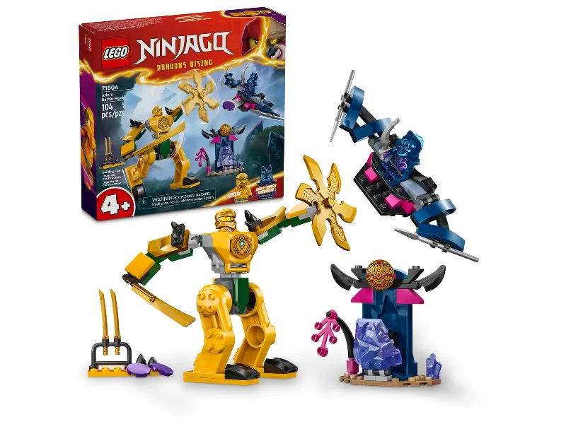 Finely detailed LEGO structuresArin's Battle Mech