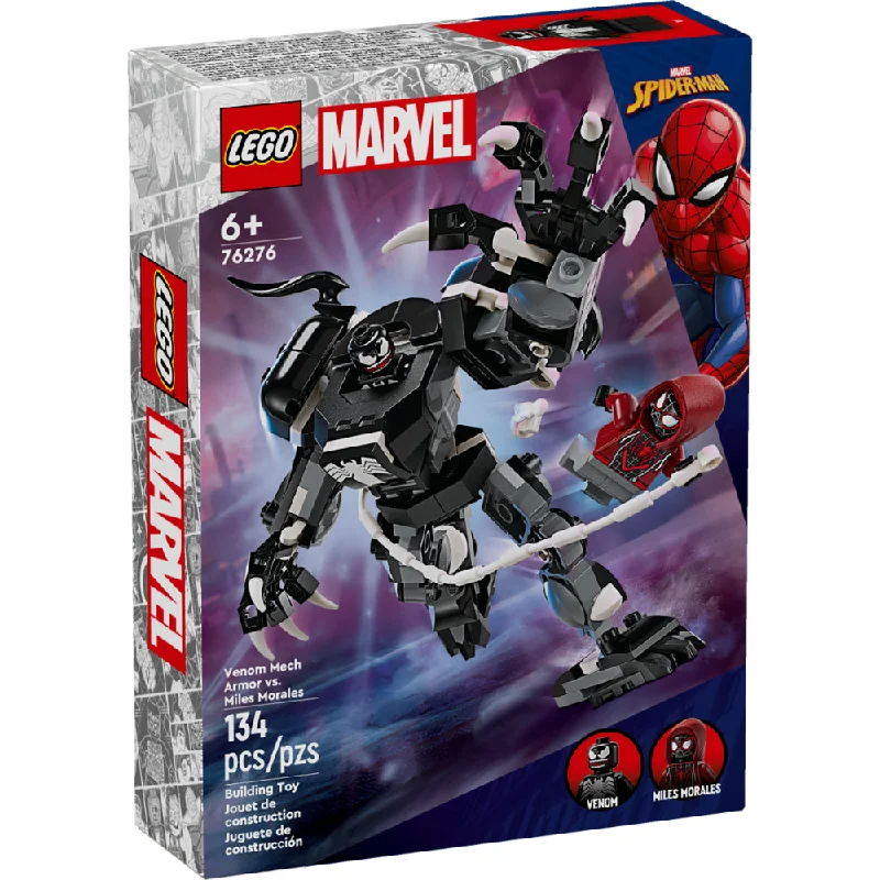 Gender-neutral LEGO toysLEGO® Superheroes: Armadura Robótica de Venom vs. Miles Morales Gender-neutral LEGO toysLEGO® Superheroes: Armadura Robótica de Venom vs. Miles Morales