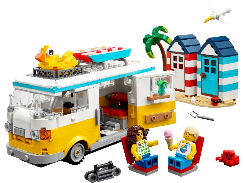 Reflecting diverse hobbies LEGO setsBEACH CAMPER VAN