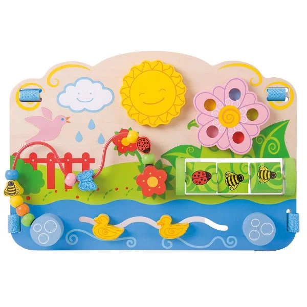 thoughtfully crafted and safe wooden toys                   Bigjigs Toys Flower Activity Centre