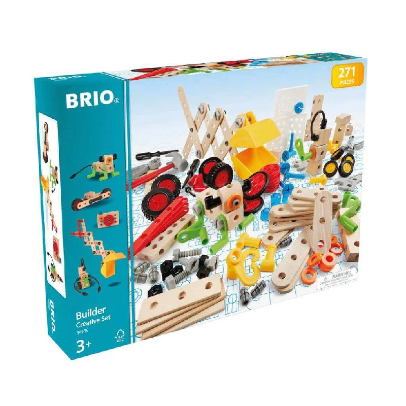 playful wooden toys                  Brio Builder Creative Set