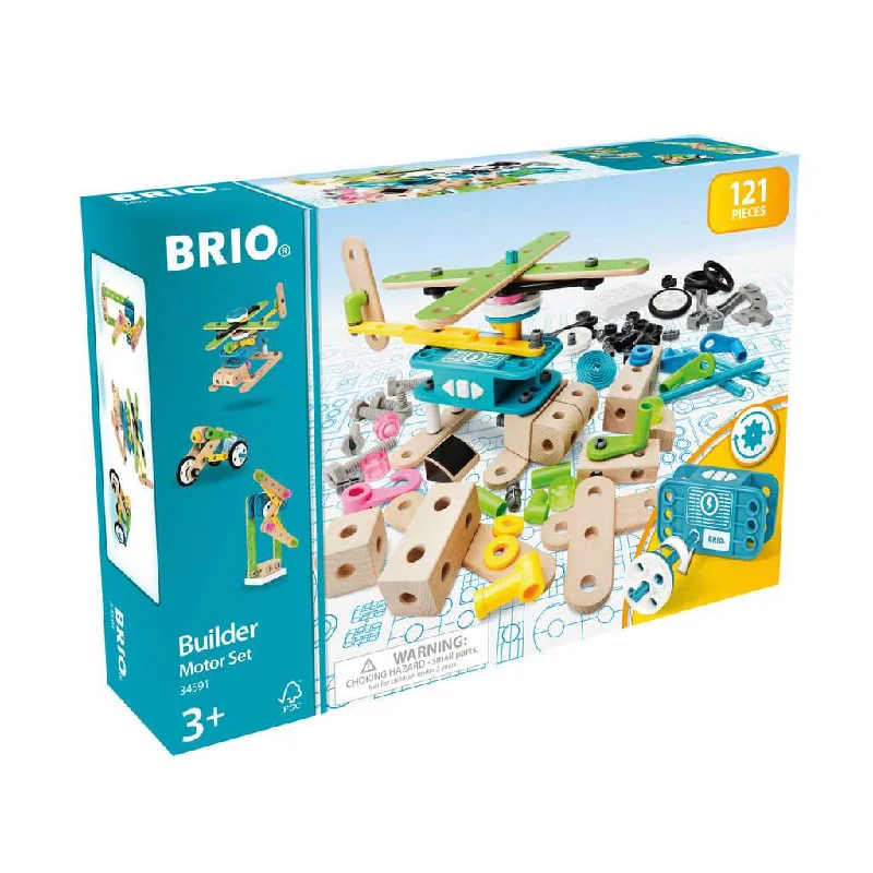 age-appropriate wooden toys                   Brio Builder Motor Set