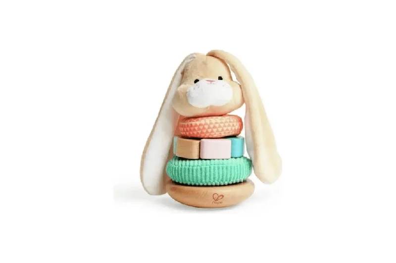 historically inspired wooden toys that teach history                   Bunny Stacker