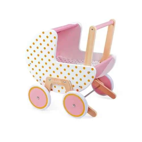 enchanting and magical wooden toys that spark the imagination Candy Chic Wooden Pram enchanting and magical wooden toys that spark the imagination Candy Chic Wooden Pram