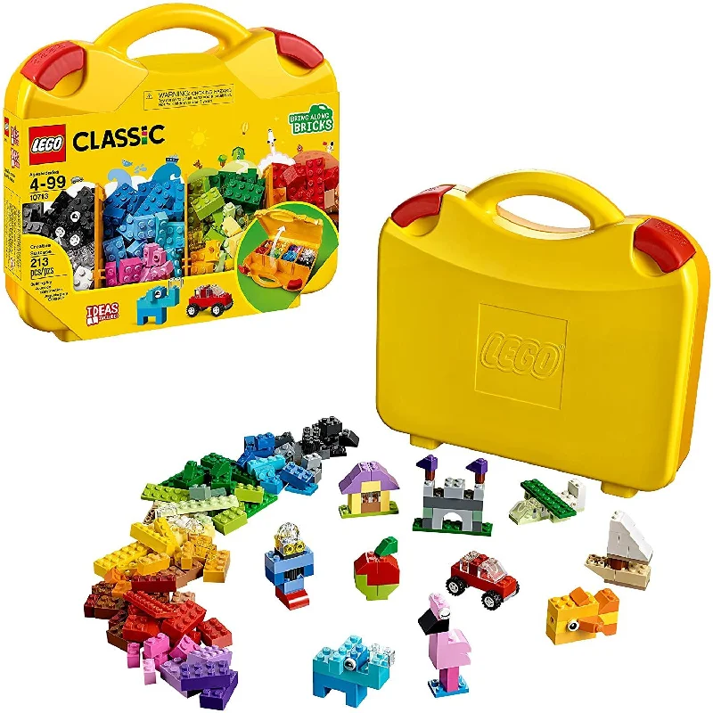 Precisely scaled LEGO miniaturesCREATIVE SUITCASE