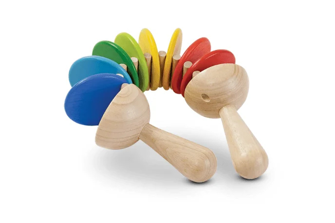 functional wooden toys               Plan Toys Clatter