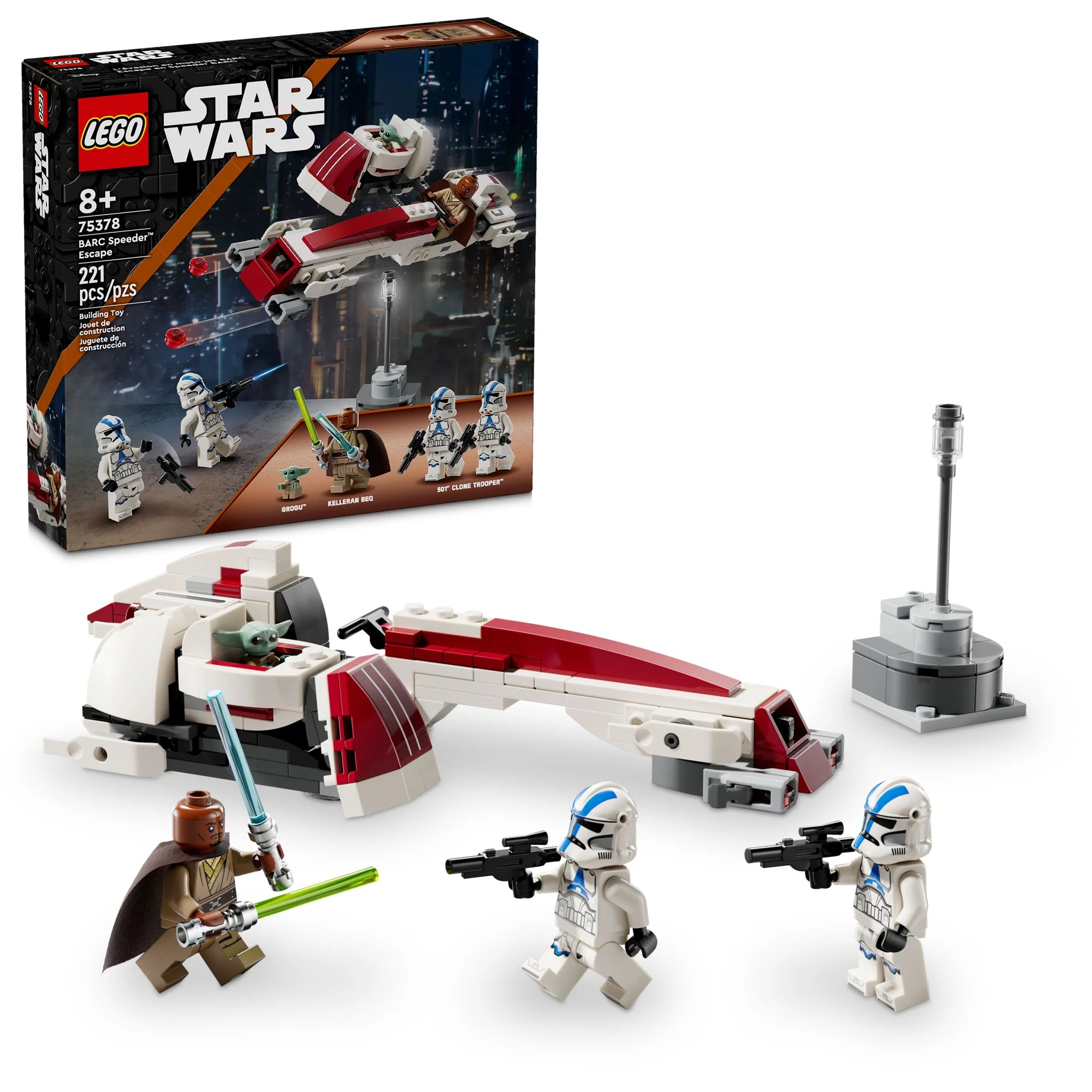 Adorable and charming LEGO charactersBARC Speeder Escape - LEGO Star Wars Set (75378) Adorable and charming LEGO charactersBARC Speeder Escape - LEGO Star Wars Set (75378)