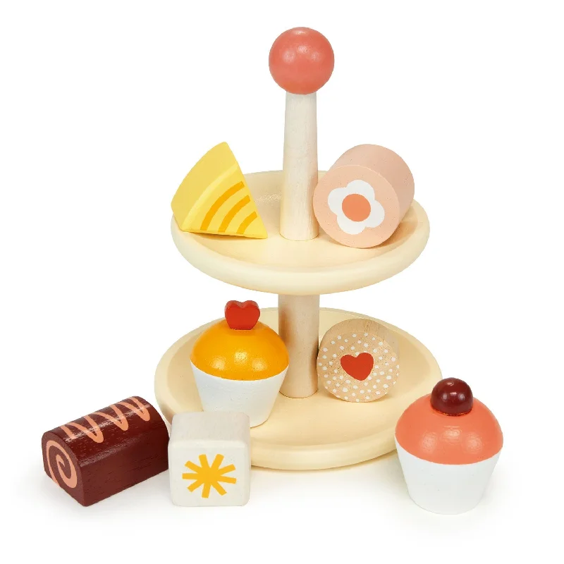 play-value packed wooden toys                   Cupcake Stand