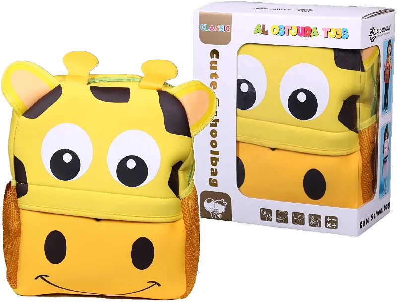 sturdy and reliable wooden toys that provide hours of fun                   Cute School Bag-Giraffe