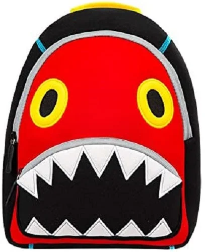 naturally finished and non-toxic wooden toys                   Cute School Bag-Shark