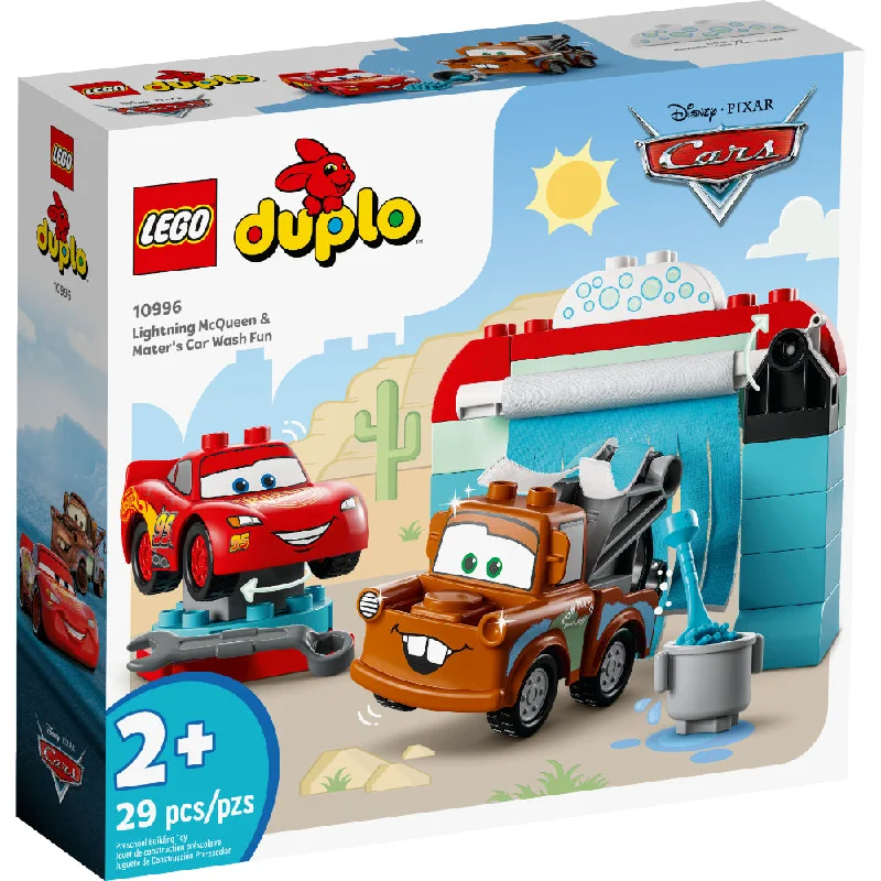 Offering a wide range of themes LEGOLEGO® DUPLO® ? Disney and Pixar’s Cars: Diversión en el Autolavado con Rayo McQueen y Mate