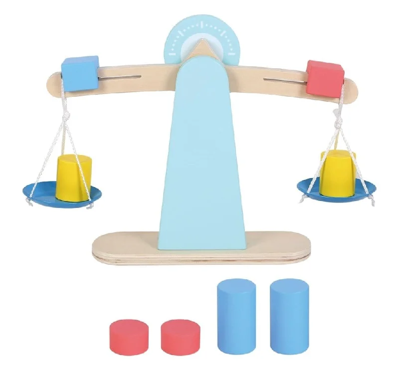 eco-friendly and safe wooden toys                   Educare Wooden Scales