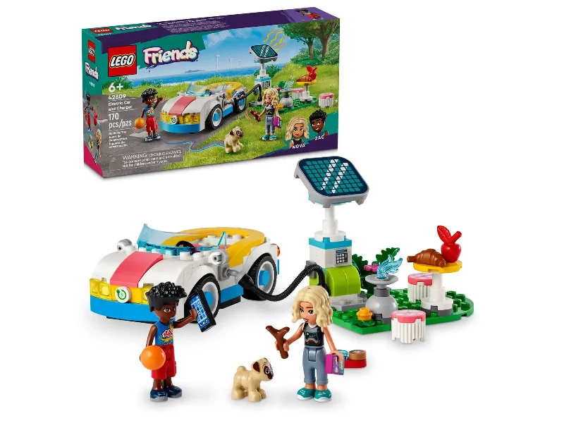 Inspiring problem-solving LEGO challengesElectric Car and Charger