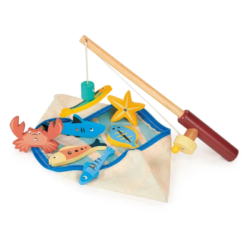 enchanting wooden toys for toddlers                   Fishing Game