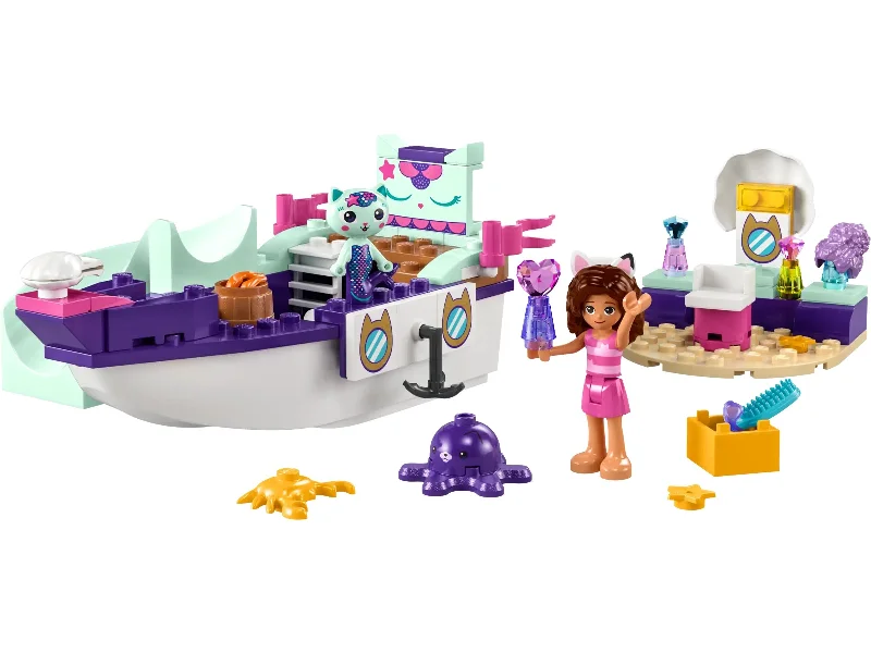Consistently high-quality LEGO productsGabby and MerCat's Ship and Spa