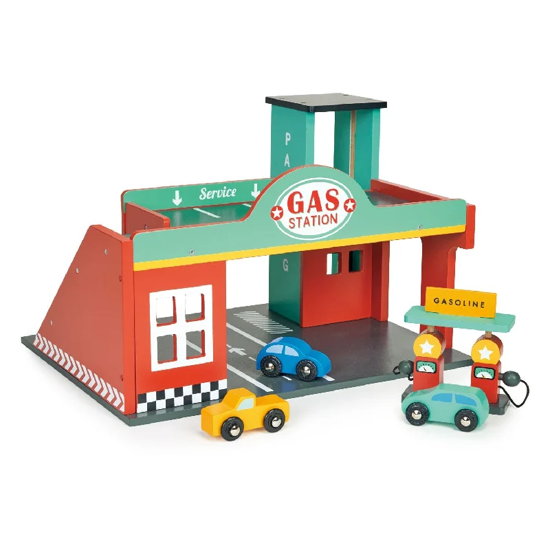 timeless classic wooden toys                   Gas Station