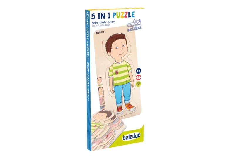 eco-conscious wooden toys that promote sustainability                   Beleduc Boy Layer Puzzle