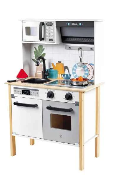 skillfully made wooden toys               Hape Modern Smart Kitchen